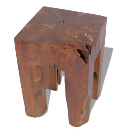 Tabouret Bois de teck massif