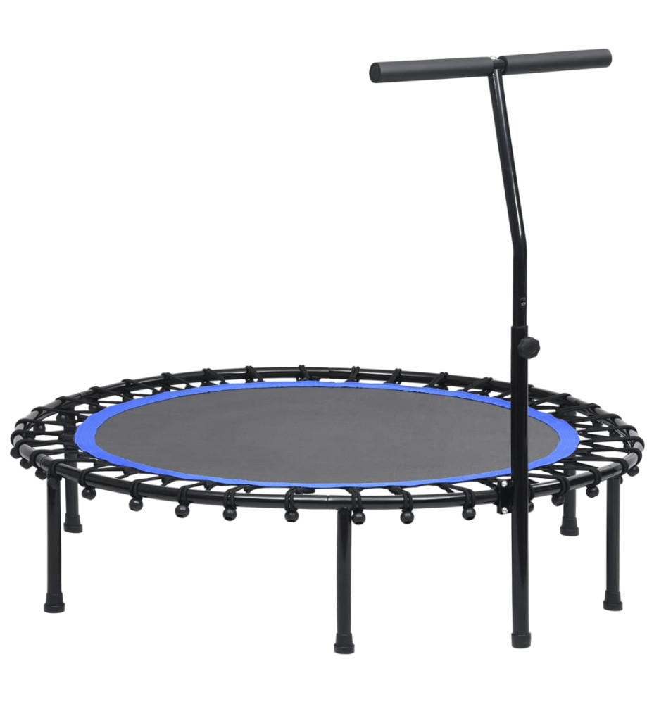 Trampoline de fitness avec poignée 122 cm