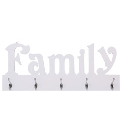 Porte-manteau mural FAMILY 74x29,5 cm