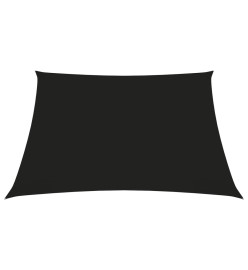 Voile de parasol Tissu Oxford carré 3,6x3,6 m Noir