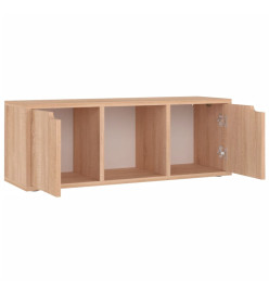 Meuble TV Chêne Sonoma 88,5x27,5x30,5 cm Aggloméré