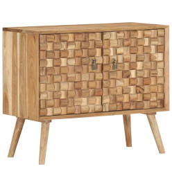 Buffet 75x35x65 cm Bois d'acacia solide