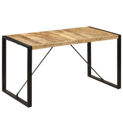 Table de salle à manger 140x70x75 cm Bois de manguier massif