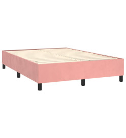Sommier à ressorts de lit Rose 140x200 cm Velours