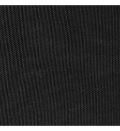 Voile de parasol Tissu Oxford triangulaire 4x4x4 m Noir