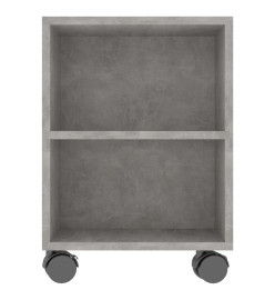 Meuble TV Gris béton 120x35x48 cm Bois d'ingénierie