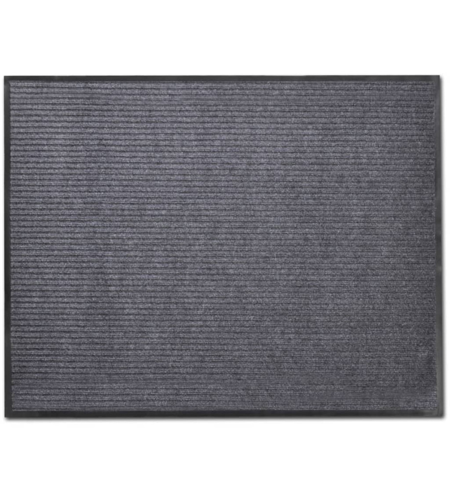 Tapis d'entrée PVC Gris 90 x 120 cm Tapis d'entrée PVC Gris 90 x 120 cm