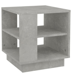 Table basse Gris béton 40x40x43 cm Bois d'ingénierie