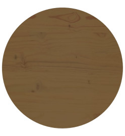 Dessus de table Marron Ø40x2,5 cm Bois de pin massif