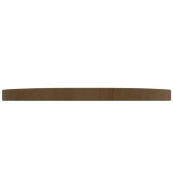 Dessus de table Marron Ø40x2,5 cm Bois de pin massif