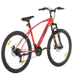 Vélo de montagne 21 vitesses Roues 29 pouces Cadre 48 cm Rouge