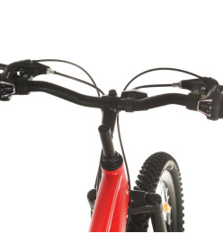 Vélo de montagne 21 vitesses Roues 29 pouces Cadre 48 cm Rouge