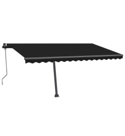 Auvent automatique sur pied 450x350 cm Anthracite