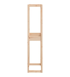 Porte-pneus 63x40x180 cm Bois de pin massif