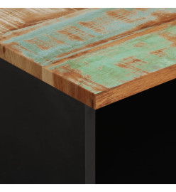 Meuble TV 80x33x46 cm bois de récupération et d'ingénierie