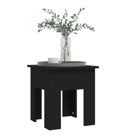 Table basse Noir 40x40x42 cm Aggloméré