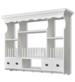 Armoire murale de cuisine Bois Blanc