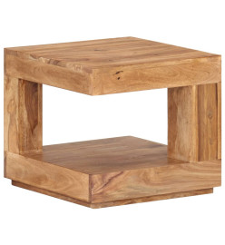 Table basse 45x45x40 cm Bois d'acacia massif