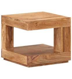 Table basse 45x45x40 cm Bois d'acacia massif