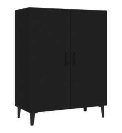 Buffet Noir 70x34x90 cm Bois d'ingénierie