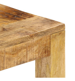 Table basse 80x80x40 cm Bois de manguier massif