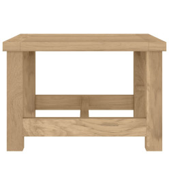 Table basse 45x45x30 cm bois massif de teck