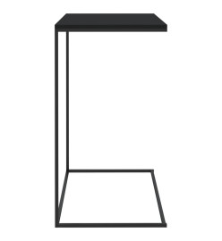 Table d'appoint Noir 55x35x66 cm Bois d'ingénierie