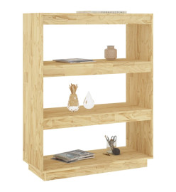 Bibliothèque/Séparateur de pièce 80x35x103cm Bois de pin massif