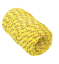 Corde de bateau Jaune 2 mm 500 m Polypropylène