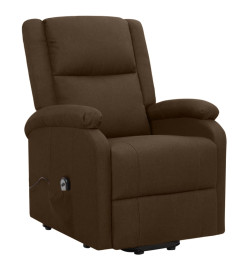 Fauteuil Marron foncé Tissu