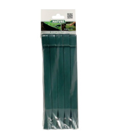 Nature Chevilles d'ancrage de jardin 10 pcs Vert