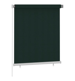 Store roulant d'extérieur 120x140 cm Vert foncé PEHD