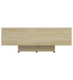 Table basse Chêne sonoma 85x55x31 cm Aggloméré