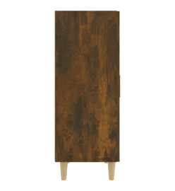 Buffet Chêne fumé 70x34x90 cm Bois d'ingénierie