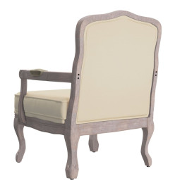 Chaise de canapé beige 64x64x90 cm lin