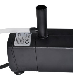 Pompe de filtration d'aquarium avec charbon actif 600 l/h