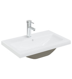 Ensemble de meubles de salle de bain Blanc Aggloméré