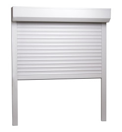 Volet roulant aluminium 80x100 cm blanc