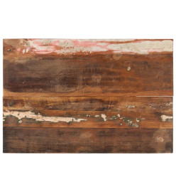 Dessus de table rectangulaire 60x90 cm 25-27 mm Bois récupéré