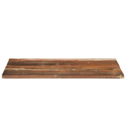 Dessus de table rectangulaire 60x90 cm 25-27 mm Bois récupéré