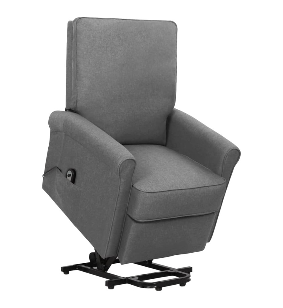 Fauteuil Gris clair Tissu