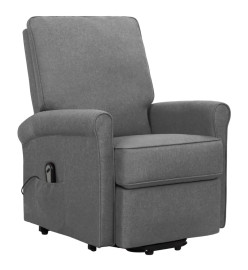 Fauteuil Gris clair Tissu