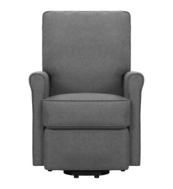 Fauteuil Gris clair Tissu