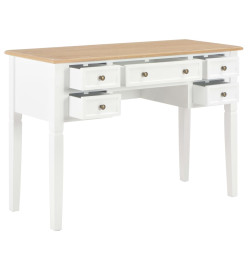 Bureau Blanc 109,5 x 45 x 77,5 cm Bois