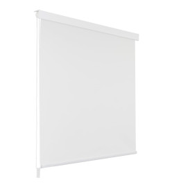 Store roulant de douche 80x240 cm Blanc