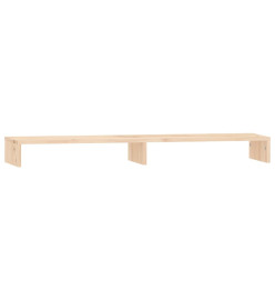 Support pour moniteur 100x27x10 cm Bois de pin solide