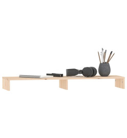 Support pour moniteur 100x27x10 cm Bois de pin solide