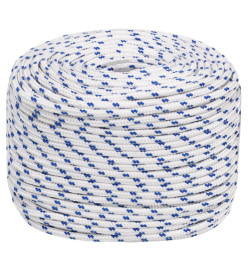 Corde de bateau Blanc 8 mm 25 m Polypropylène