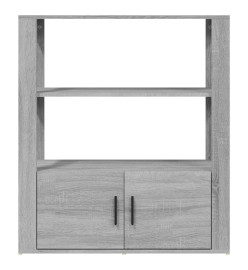 Buffet Sonoma gris 80x30x90 cm Bois d'ingénierie