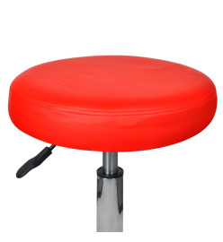 Tabouret de bureau Rouge